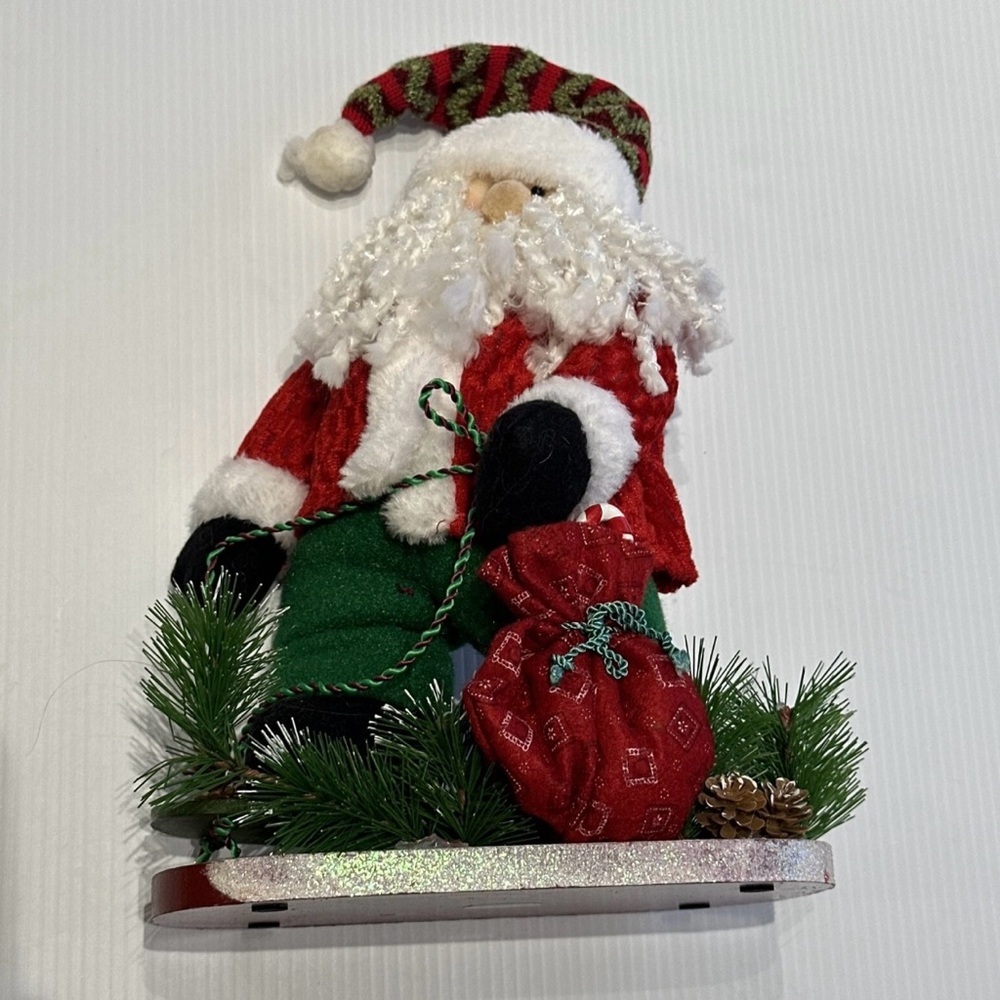 Festive Santa Claus Holiday Decoration